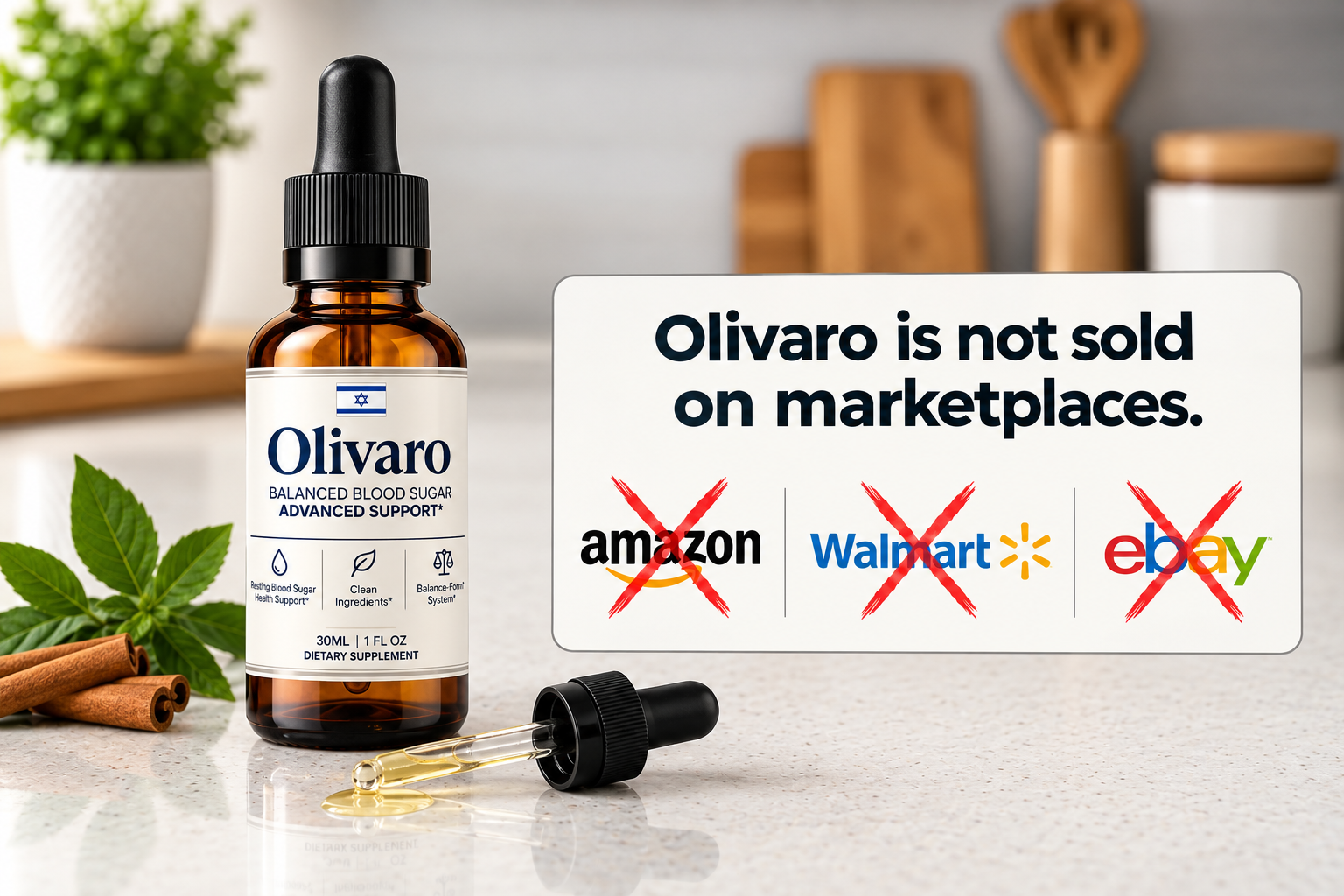Olivaro exclusive, not sold on marketplaces